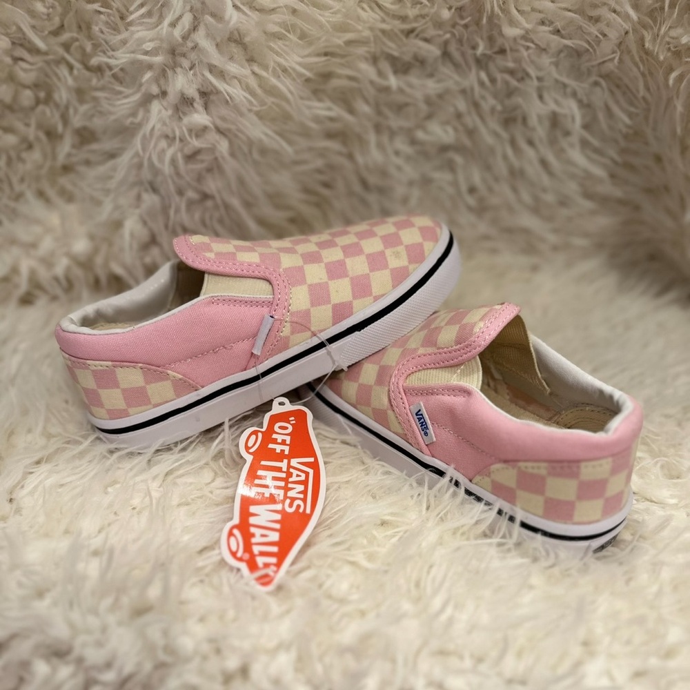 VANS  New slip On checkered Sneakers 12c NEW